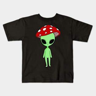 Alien Mushie Kids T-Shirt